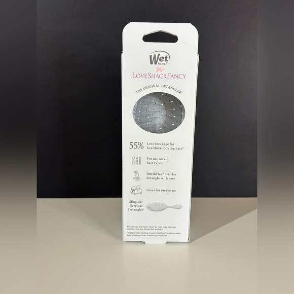 LoveShackFancy x Goody x Wet Brush Mini Detangler English Ivy Blue BNWT main image 5